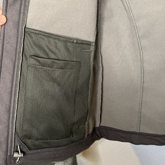 The North Face Windfall Gray Full Zip Jacket Size Small - Picture 10 of 12